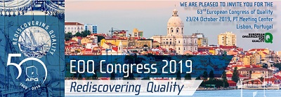 Congresso europeu de qualidade 2019: Redescobrir Qualidade