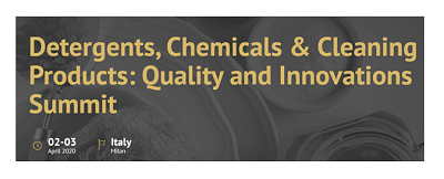 Detergentes, químicos e produtos de limpeza: Congresso de qualidade e inovação