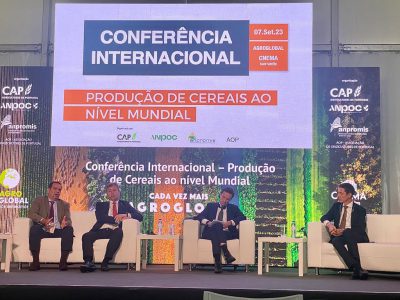 AgroGlobal – Conferência Internacional: Produção de Cereais ao nível mundial
