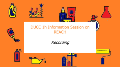 DUCC – Sessão de informação sobre o REACH
