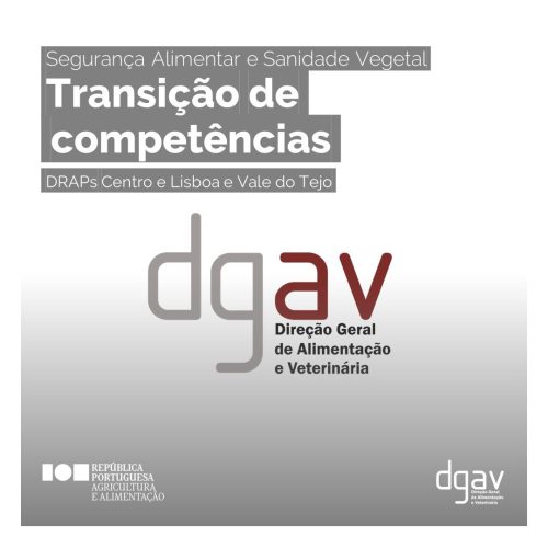 Mudança de atribuições nas áreas de segurança alimentar e sanidade vegetal das DRAP do Centro e de Lisboa e Vale do Tejo para a DGAV