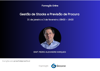 Formação: Gestão de Stocks e Previsão de Procura