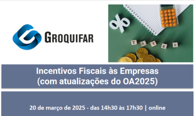 Formação Incentivos Fiscais às Empresas